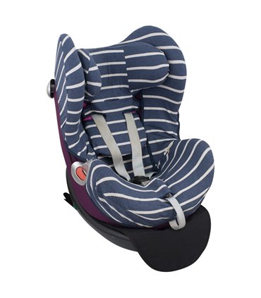 Cybex Sirona Q y Z i size - Vista 3/4 Sailor Stripes