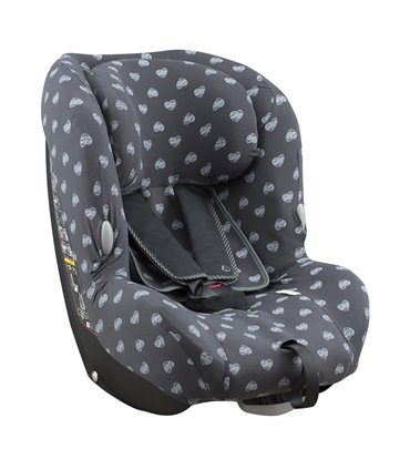 Bebe Confort Milofix - Vista 3/4 Blue Heart