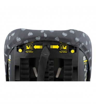 Bebe Confort Milofix - Vista trasera Blue Heart