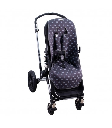 Silla coche bebe - Vista 3/4 Blue Heart