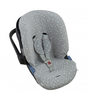 Cybex Aton 2 - Vista 3/4 White Star