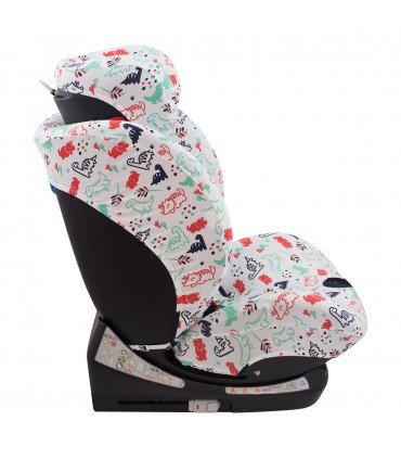 kinderkraft myway - Vista lateral Dino Party