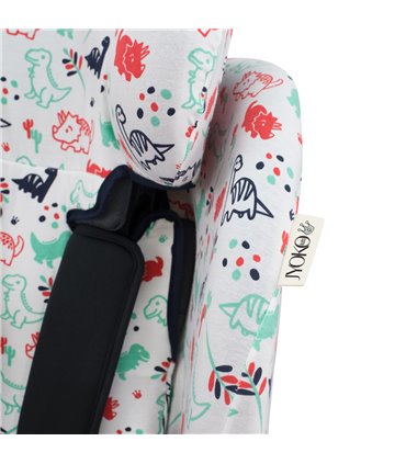 kinderkraft myway - Ojal para correas de seguridad Dino Party