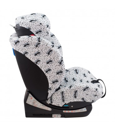 kinderkraft myway - Vista lateral Racoon Town