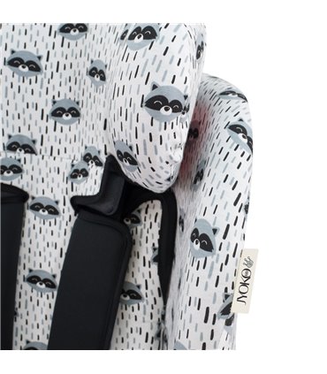 kinderkraft myway - Ojal para correas de seguridad Racoon Town