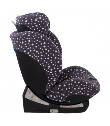 kinderkraft myway - Vista lateral Winter Sky