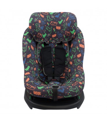 Besafe Izi Modular X1 - Frontal desplegada Happy Dino