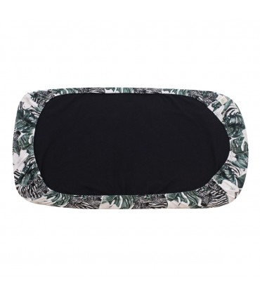 sábana bajera  - Vista trasera zebra