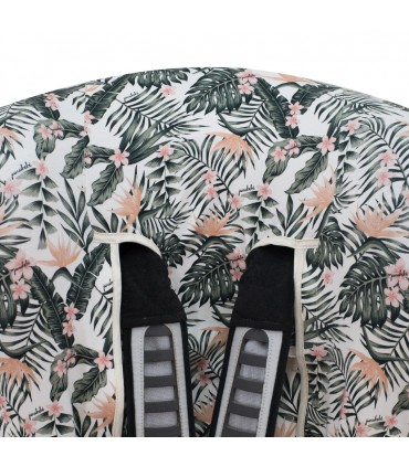 Funda silla coche universal - Detalle ojal superior African Sunset