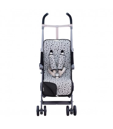 Colchoneta silla paseo - Vista general Black Star