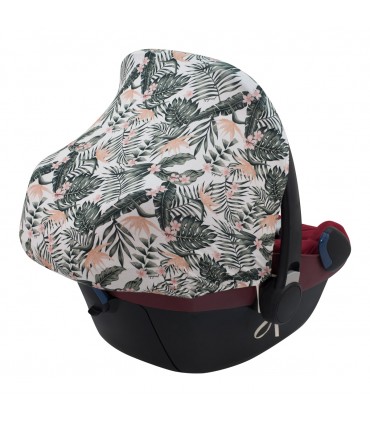 Maxi cosi Pebble y Bebe confort - Vista 3/4 trasera African Sunset