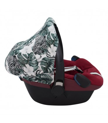 Maxi cosi Pebble y Bebe confort - Vista lateral Zebra