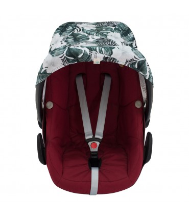 Maxi cosi Pebble y Bebe confort - Vista frontal Zebra