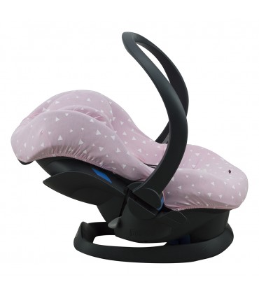 besafe izi sleep - Vista lateral pink sparkles