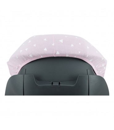 besafe izi sleep - Vista trasera pink sparkles