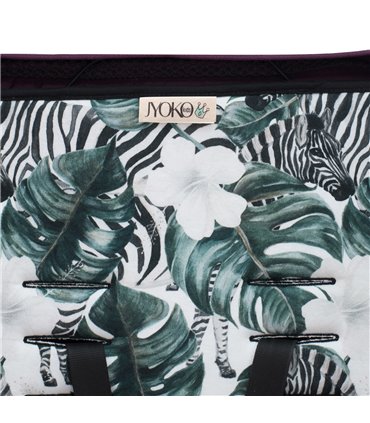 Jogger City mini y Joolz - Detalle ojal superior Zebra