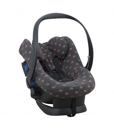 besafe izi sleep - Vista 3/4 Fluor Heart