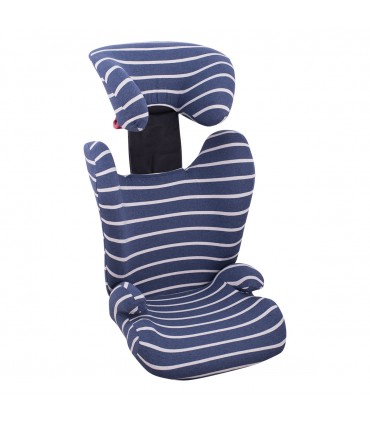 Britax römer kidfix y Nuna aace - Vista 3/4 desplegada Sailor Stripes
