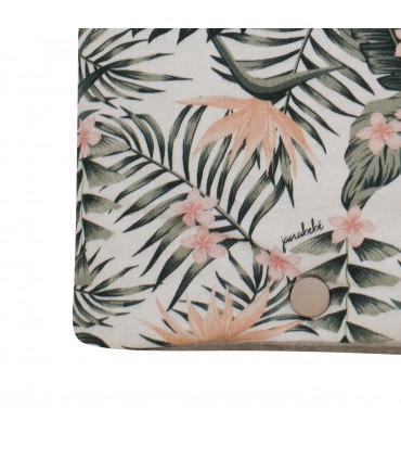 Saco capazo bebe - Detalle botón African Sunset