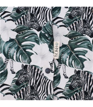 Saco capazo bebe - Detalle etiqueta Zebra