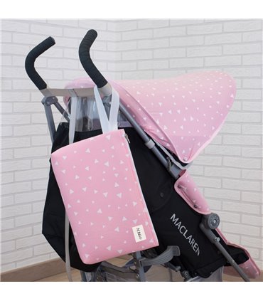 neceser - Vista de uso con modelo pink sparkles