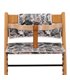 Stokke Tripp trapp - Vista frontal con retenedor African Sunset