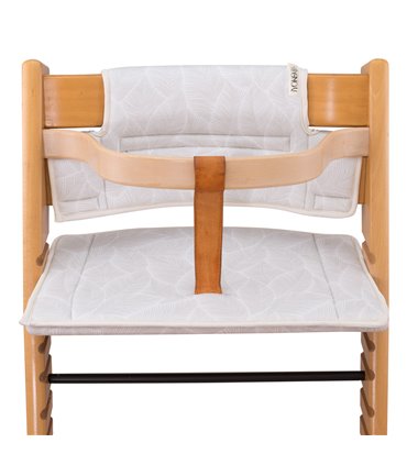 Stokke Tripp trapp - Vista frontal con retenedor Bloom