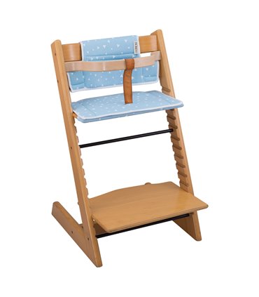Stokke Tripp trapp - Vista frontal Blue Sparkles