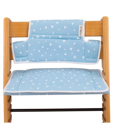 vista frontal Sin retenedor Blue Sparkles