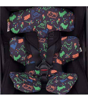 Axkid Minikid - Ojal para correas de seguridad Happy  Dino