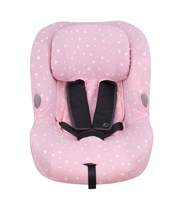 Bebe Confort Milofix - Vista frontal Pink Sparkles