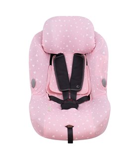 Bebe Confort Milofix - Frontal desplegada Pink Sparkles