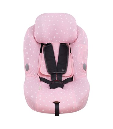 Bebe Confort Milofix - Frontal desplegada Pink Sparkles