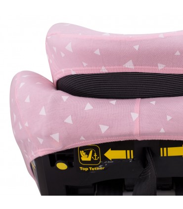 Bebe Confort Milofix - Vista trasera Pink Sparkles