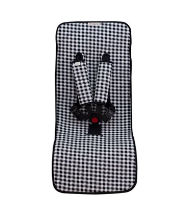 Colchoneta silla paseo - Vista frontal Vichy