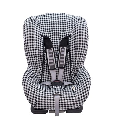 Funda silla coche universal - Vista frontal Vichy
