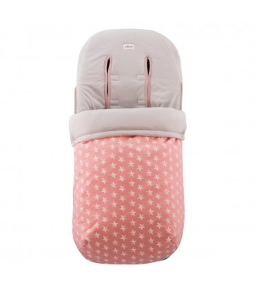 Saco silla paseo - Vista frontal Pink Star