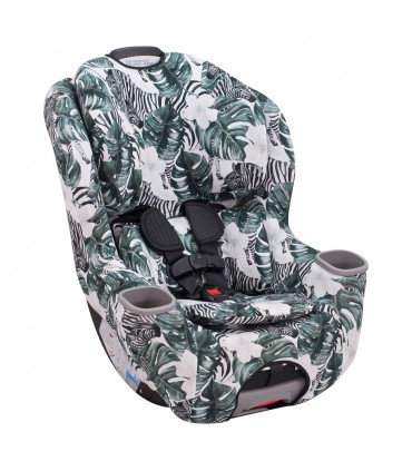 Graco Extend2fit - Vista 3/4 Zebra
