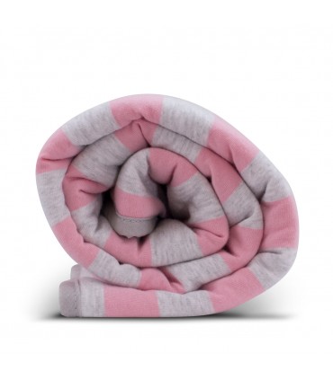 Manta enrollada Pink Island