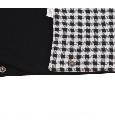 Saco capazo bebe - Detalle inferior Vichy