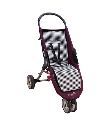 Jogger City mini y Joolz - Vista 3/4 Vichy