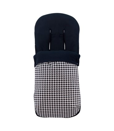 Saco silla paseo - Vista frontal Vichy