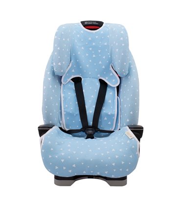 Graco Milestone - Frontal desplegada Blue Sparkles
