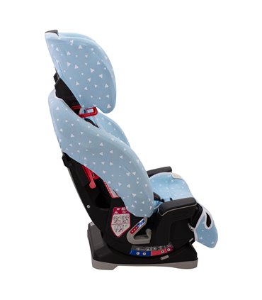 Graco Milestone - Vista lateral Blue Sparkles