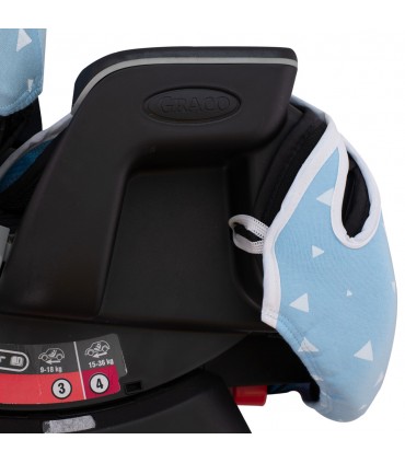 Detalle ojal Blue Sparkles