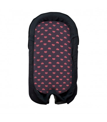 sábana bajera  - Vista frontal Fluor heart