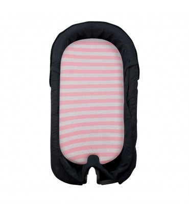 sábana bajera  - Vista frontal Pink island