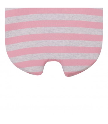 sábana bajera  - Detalle estampado Pink island