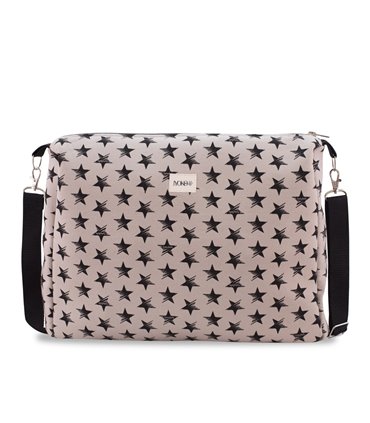 Bolso carro bebe - Vista frontal Dark Sky