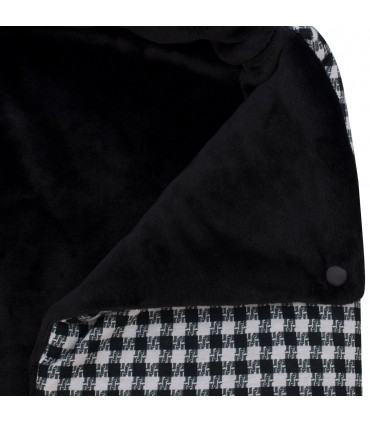 Saco capazo bebe - Detalle superior Vichy